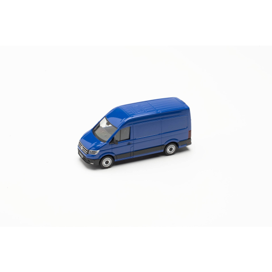 Herpa  092982-003 VW Crafter furgon z wysokim dachem, niebieski, skala H0